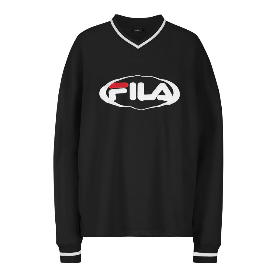 Fila FILA Sweatshirt rood / zwart / wit -
