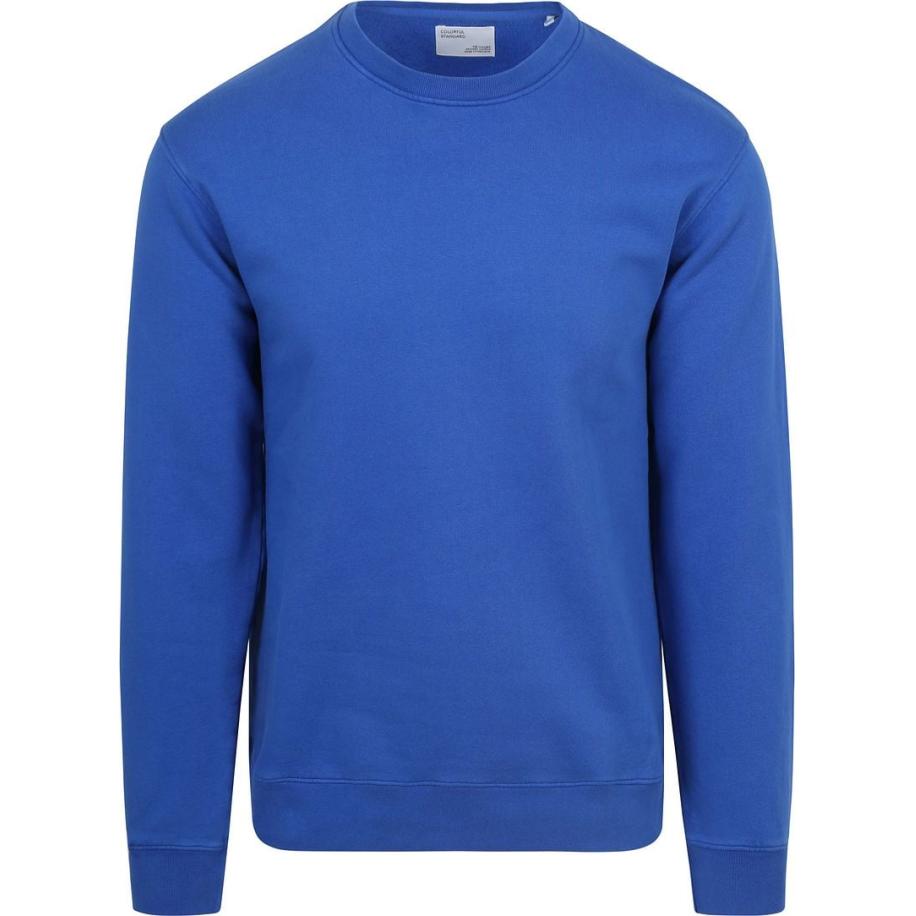 Colorful Standard Sweater Cobaltblauw Blauw