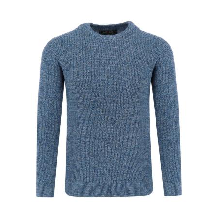 Marvelis Casual Trui ronde hals koninklijk, Faux-uni