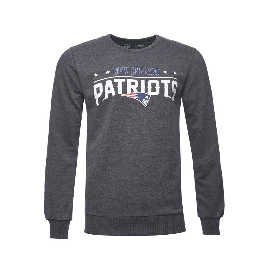 Recovered Recovered Sweatshirt New England Patriots grijs -