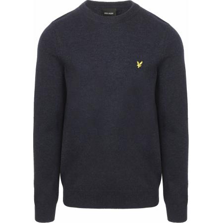 Lyle & Scott Pullover Lamswol Navy