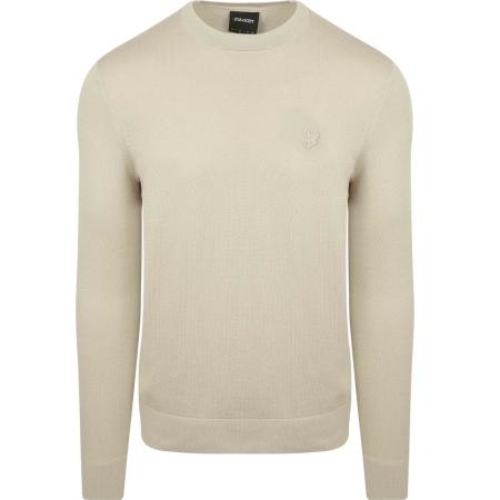 Lyle & Scott Tonal Pullover Greige