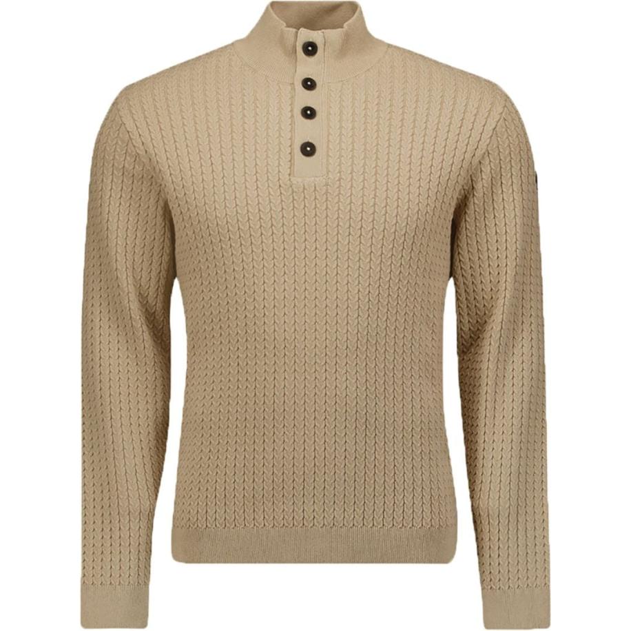 No Excess Mocker Trui Beige Bruin