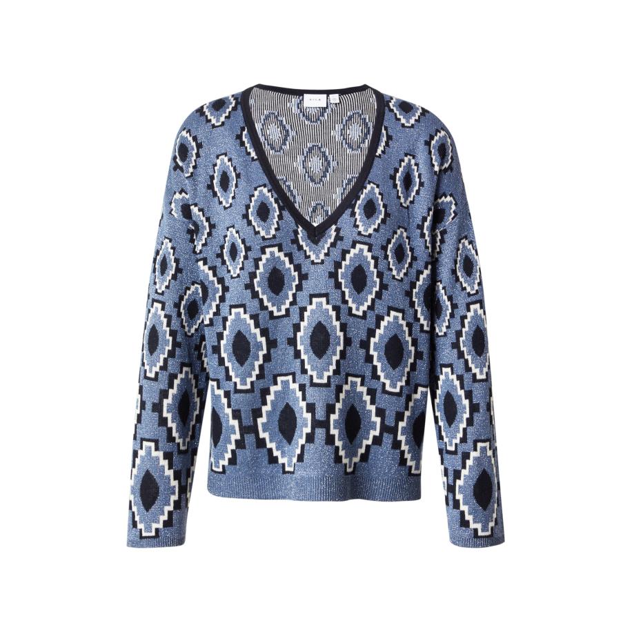 Vila VILA Trui VISTREY indigo / zwart / wit -