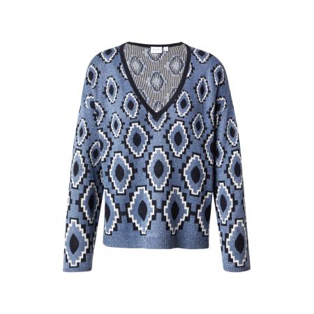 Vila VILA Trui VISTREY indigo / zwart / wit