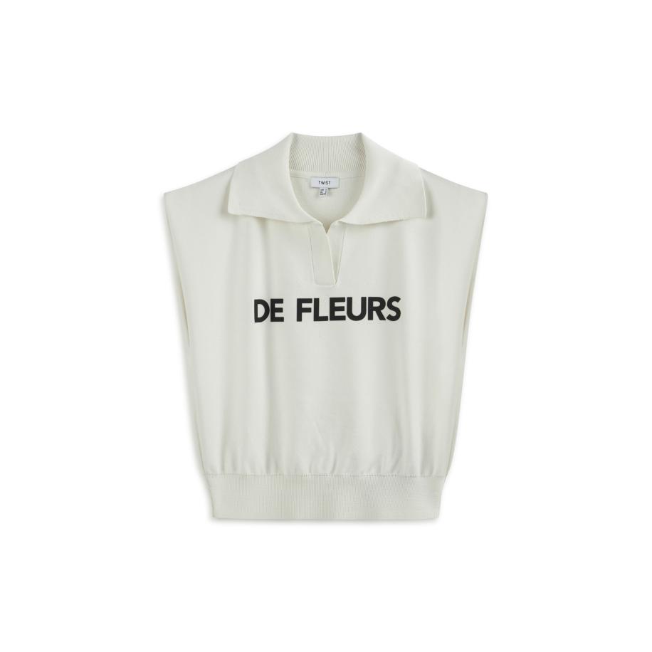 Twist Twist Sweatshirt ecru -