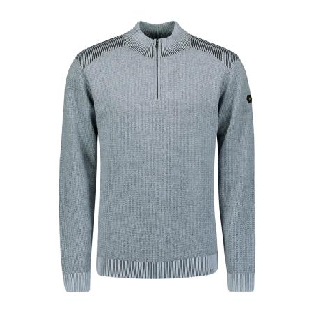 No Excess No Excess Trui lichtblauw / donkerblauw / blauw gemêleerd