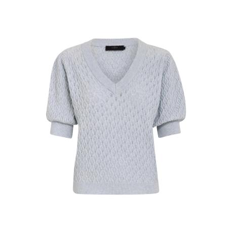 Peppercorn Peppercorn Trui Rosalia lichtblauw