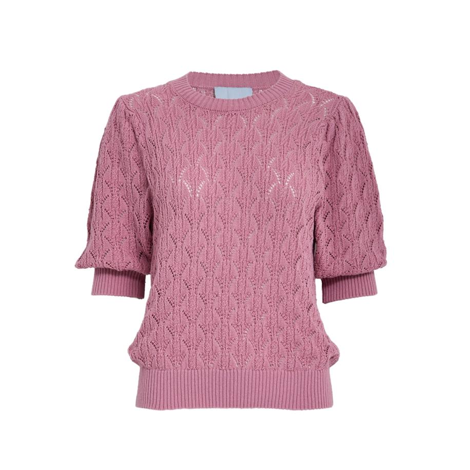 Minus minus Trui Lamina mauve -