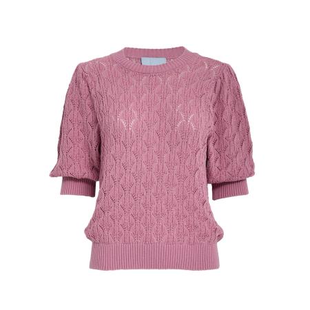 Minus minus Trui Lamina mauve