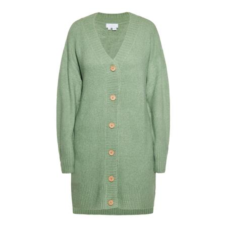 Usha usha WHITE LABEL Gebreid vest groen