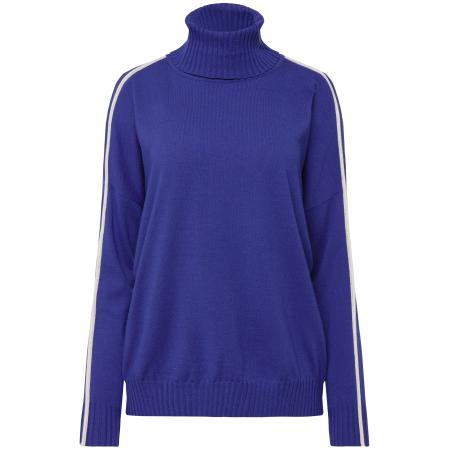 LAURASØN LAURASØN Trui violetblauw / wit