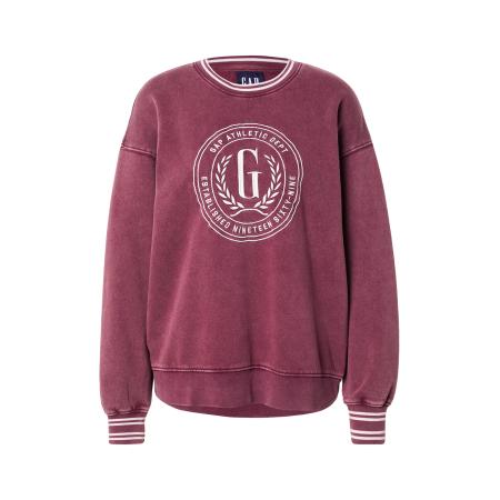GAP GAP Sweatshirt roodviolet / wit