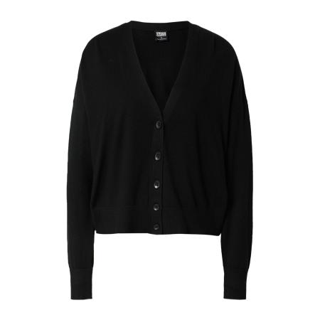 Urban Classics Urban Classics Gebreid vest zwart