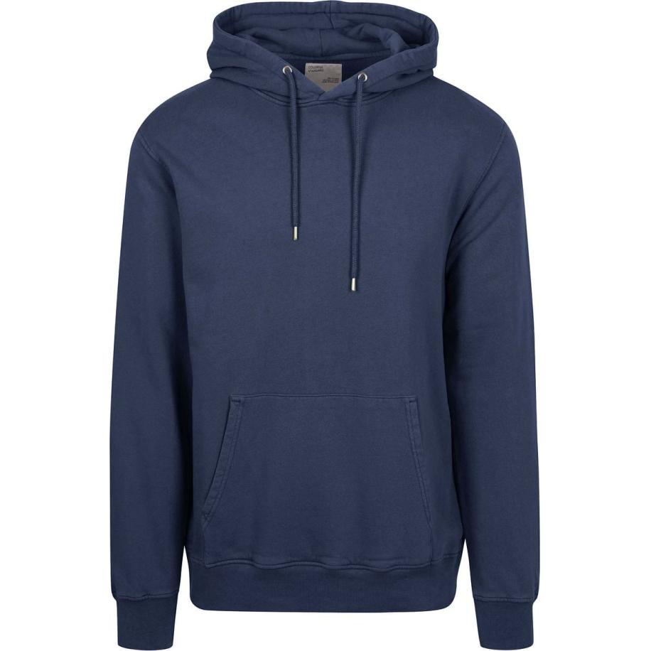Colorful Standard Organic Hoodie Donkerblauw Blauw
