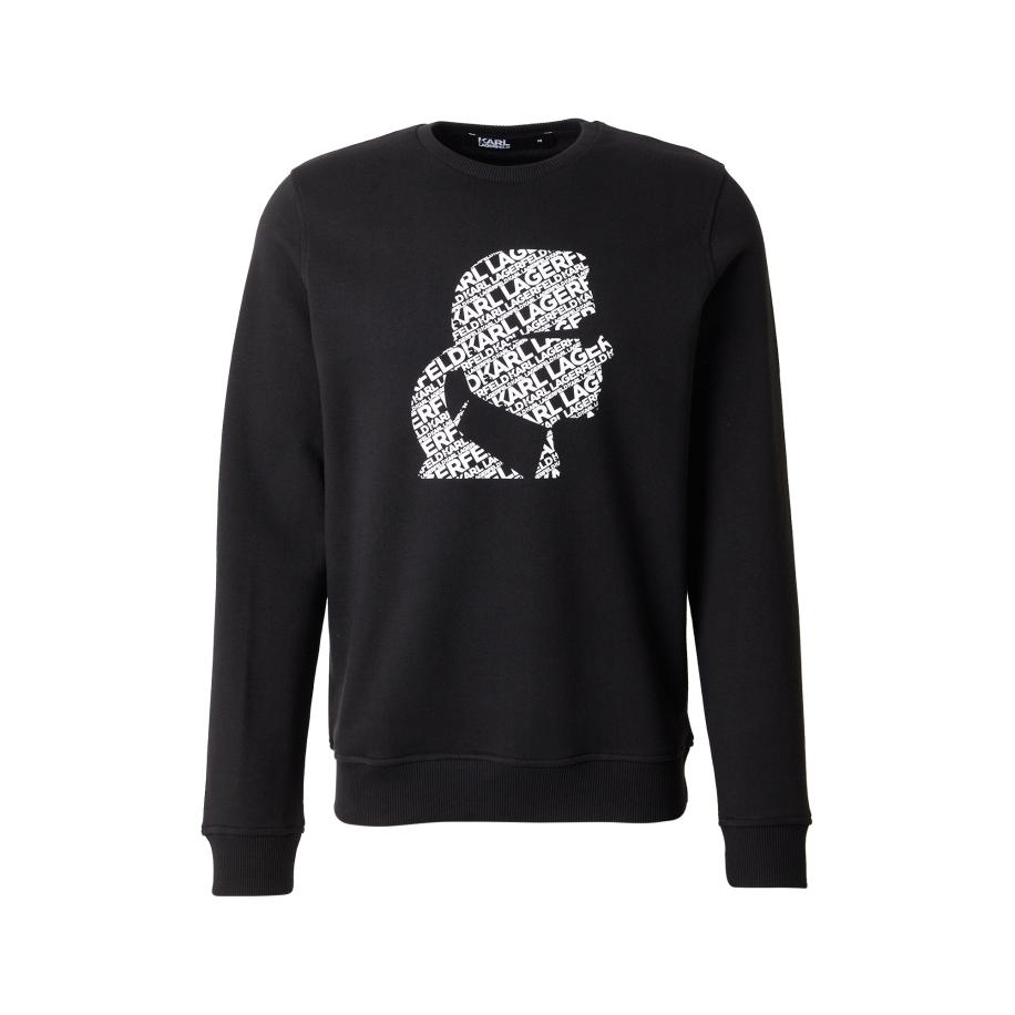 Karl Lagerfeld Karl Lagerfeld Sweatshirt zwart / wit -