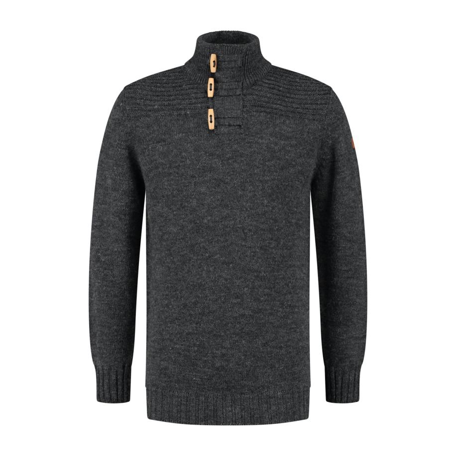 Travelin Travelin Trui Orsa beige / donkergrijs -