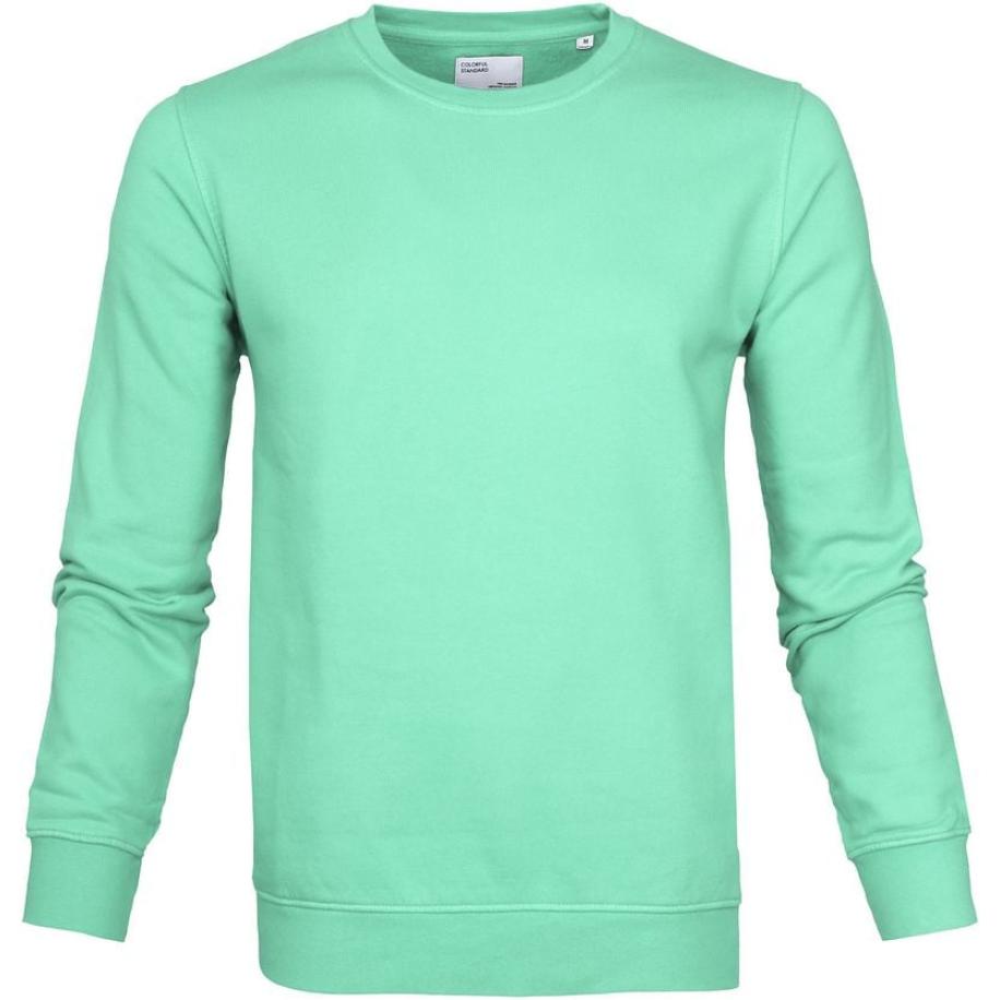 Colorful Standard Sweater Faded Mint Roze