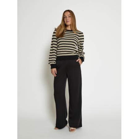 Minus minus Trui Sofie crème / zwart