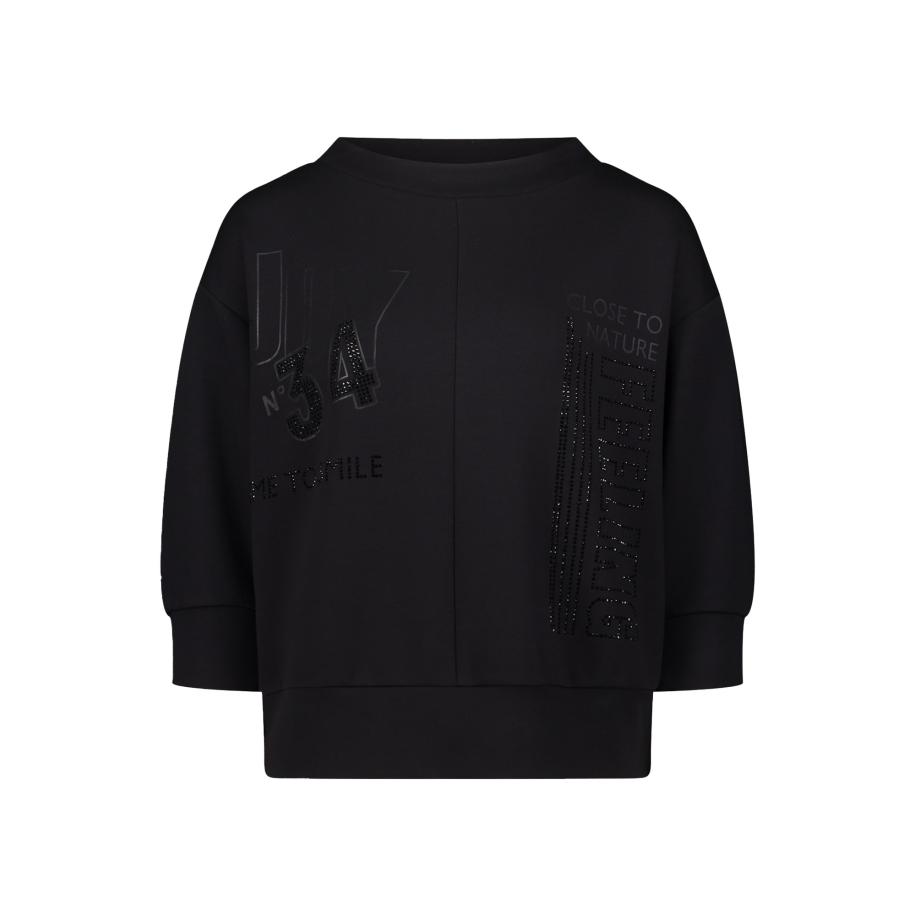 Betty Barclay Betty Barclay Sweatshirt zwart -