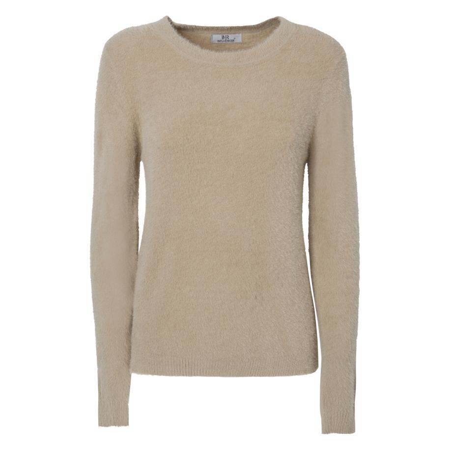 Influencer Influencer Trui cappuccino -