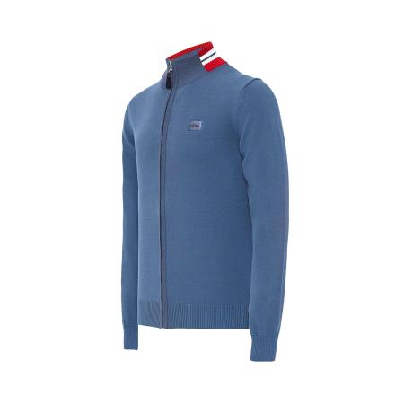 Jacey Quinn Jacey Quinn Gebreid vest blauw / gemengde kleuren