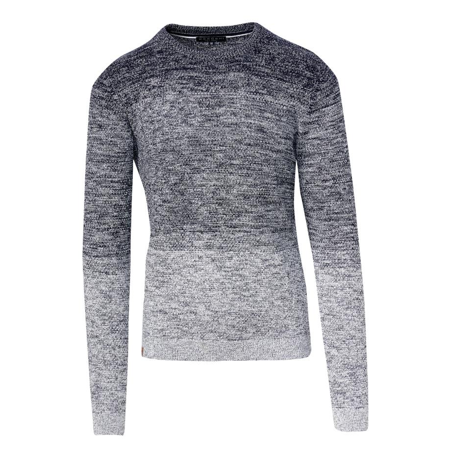 KOROSHI Trui Punto grijs gemêleerd Grijs