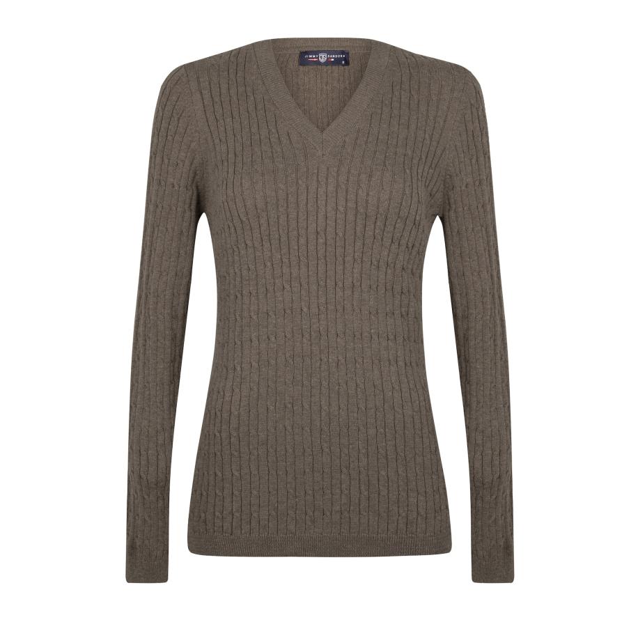 Jimmy Sanders Jimmy Sanders Trui mokka -