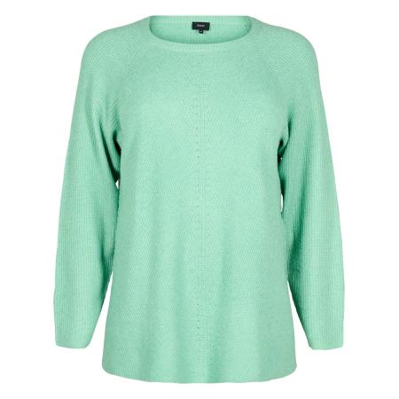 Zizzi Zizzi Trui Casunny mintgroen