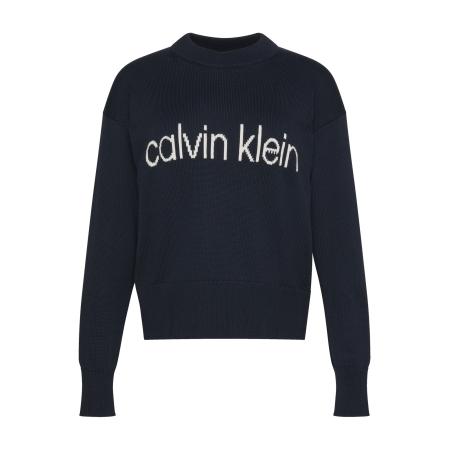 Calvin Klein Calvin Klein Jeans Trui navy / wit