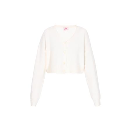 MYMO MYMO Gebreid vest Young Fashion offwhite