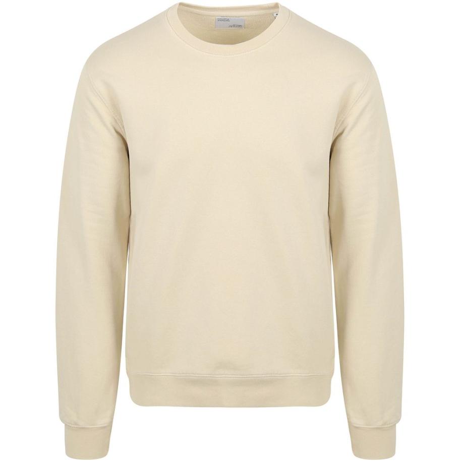 Colorful Standard Sweater Organic Off-white Bruin