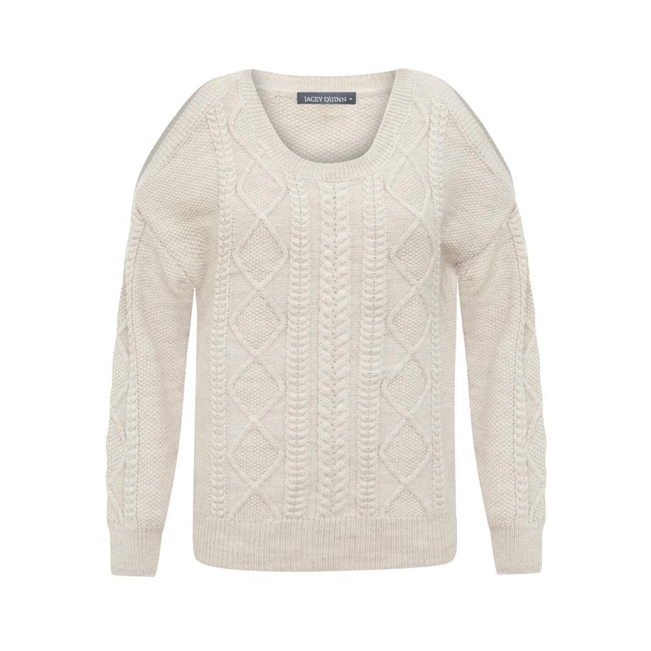 Jacey Quinn Jacey Quinn Trui beige -