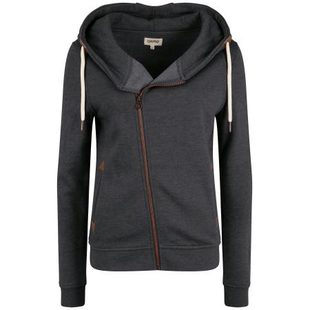 Oxmo Oxmo Sweatvest Vicky grijs