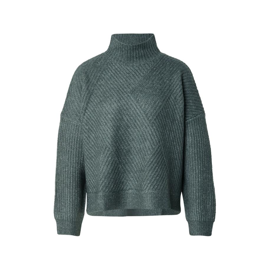 ABOUT YOU ABOUT YOU Trui Maxi groen gemêleerd -