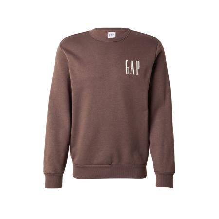 GAP GAP Sweatshirt donkerbruin / wit
