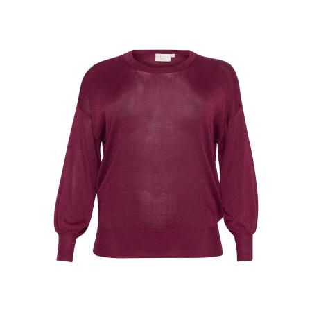 KAFFE CURVE Trui KC Ankia bourgogne