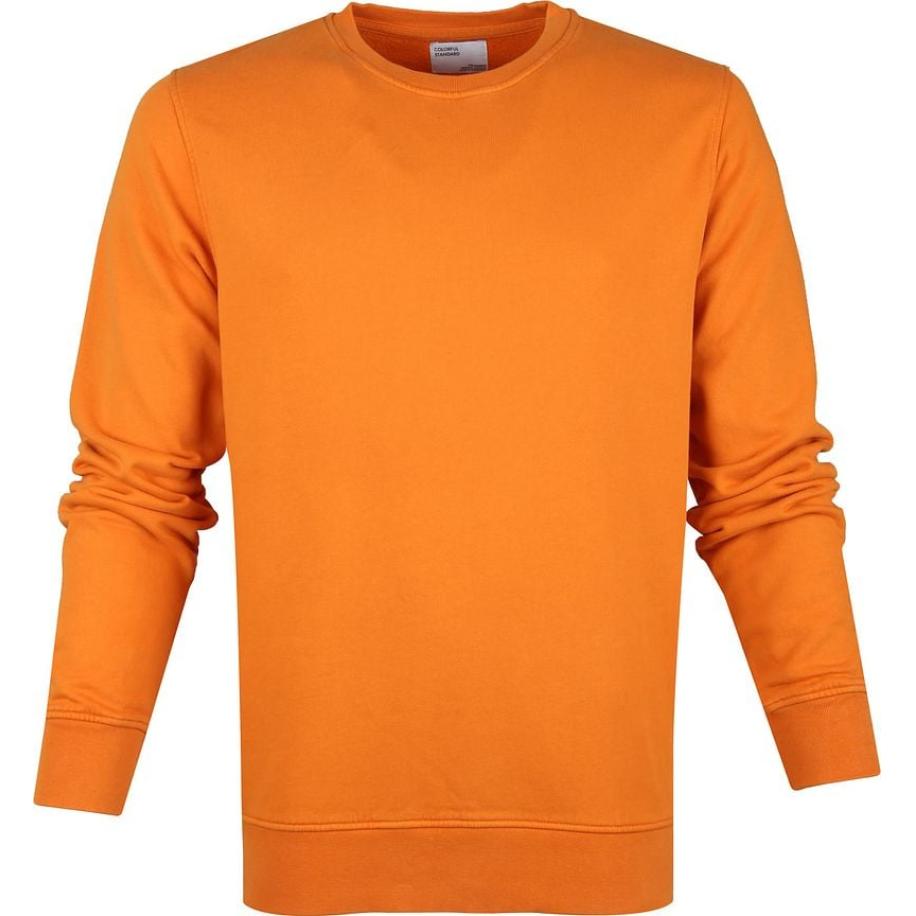 Colorful Standard Sweater Organic Oranje Oranje