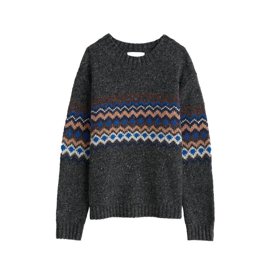 Seasalt Cornwall Seasalt Cornwall Trui Golden Light blauw / lichtbruin / donkergrijs -