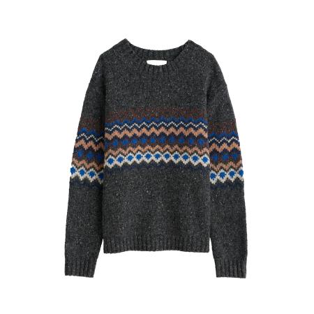 Seasalt Cornwall Seasalt Cornwall Trui Golden Light blauw / lichtbruin / donkergrijs