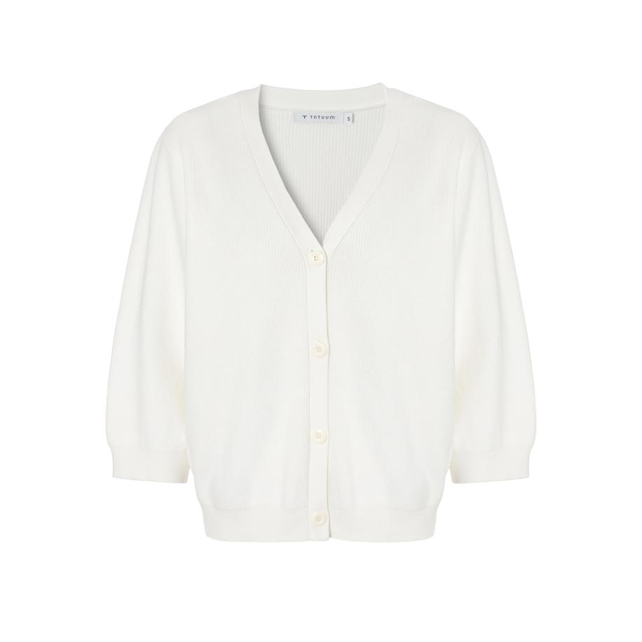 TATUUM TATUUM Gebreid vest Lumi offwhite -