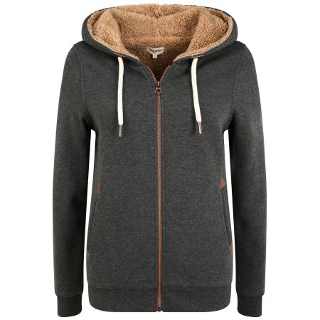 Oxmo Oxmo Sweatvest Vicky grijs