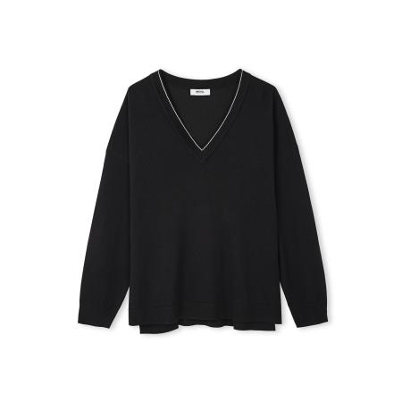 Ipekyol Ipekyol Trui zwart