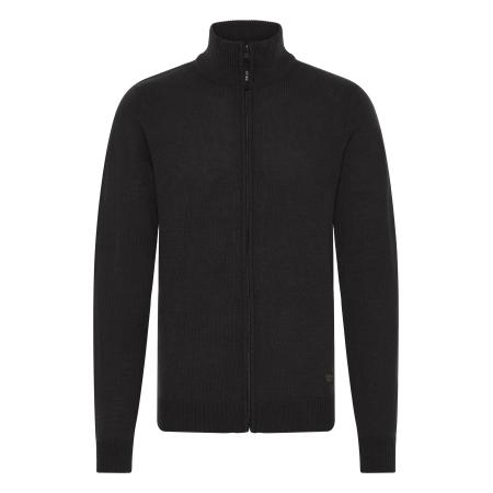 Solid !Solid Gebreid vest SDBABAL zwart