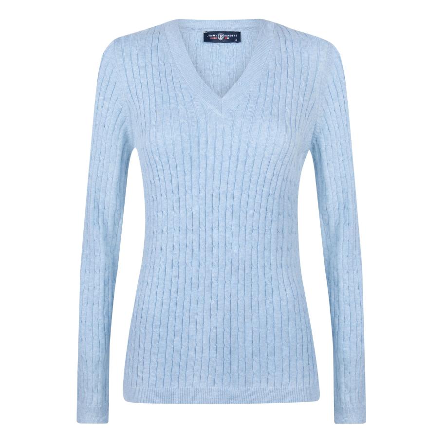 Jimmy Sanders Jimmy Sanders Trui lichtblauw -