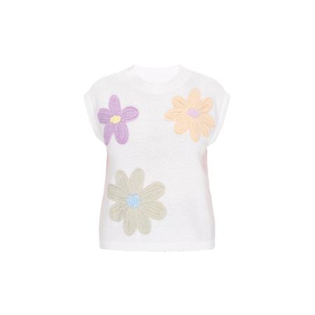 Gaya Gaya Trui Festival pastelgroen / lila / abrikoos / wit