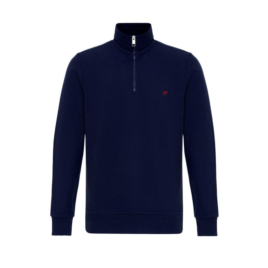 Williot Williot Trui navy / rood -