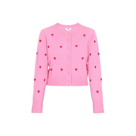 MYMO MYMO Gebreid vest rosa / rood