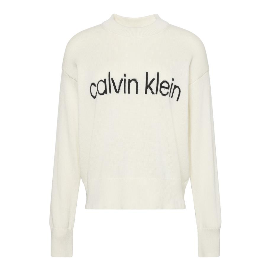 Calvin Klein Calvin Klein Jeans Trui zwart / wit -