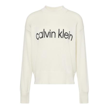 Calvin Klein Calvin Klein Jeans Trui zwart / wit